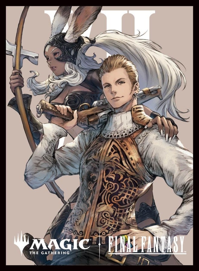 Magic: The Gathering - Final Fantasy Players Card Sleeve Character Borderless Edition Balflare and Franc MFS-13